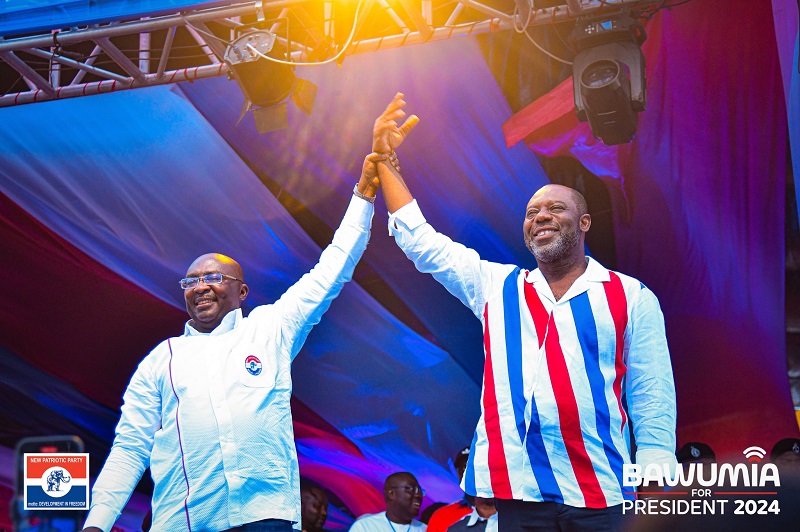 NPP running mate(Dr Mahamudu Bawumia and Dr Mathew Opoku Prempeh)